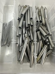 Item 3607 – Vintage Archery Points – Variety Of Weights 45, 75, 85 – Glue In/On
