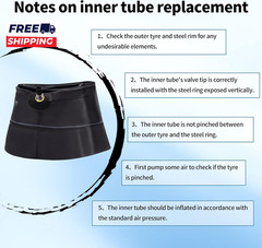 130/90 16 Inner Tube 5.00/5.10 16 Motorcycle Compatible Heavy Duty Inner Tube