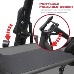 450W ELECTRIC SCOOTER FOLDING ADULT E-SCOOTER URBAN COMMUTER UL 2849 CERTIFIED