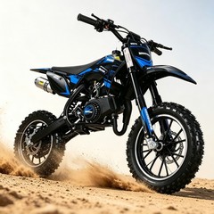 Kids 49cc 2-Stroke GAS Power Mini Pocket Dirt Bike Off Road Motorcycle Motorbike