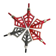 6/12pcs 125gr Broadheads Archery Arrowheads Screw Tips Points Bow Hunting