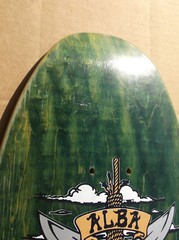 1988 DOGTOWN MICKE MALBA ALBA «LAND WHERE I LIVE» SKATEBOARD DECK RARE