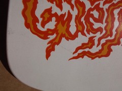 1988 POWELL PERALTA TOMMY GUERRERO «FLAMING DAGGER» SKATEBOARD DECK RARE