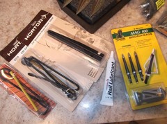 Crossbow Compound Hunting Bow Arrow Broadhead Lot Horton Crossbow Extras