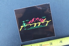 Grizzly Skateboards Griptape LRG Mountain Z58B Original Skateboarding STICKER