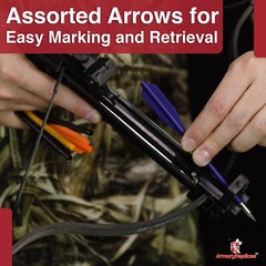Pistol Crossbow Bolts -6.5 Inches -Set of 12 for Outdoor Hunting Target Practice