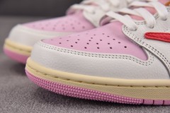 Air J*rdan 1 Retro Low “Travis Scott Sail Tropical Pink” IQ7604-101 Men’s Size