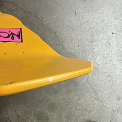 Yellow Vision Gator Skateboard Deck – Reissue – New !!! HTF See Pics