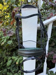 Otto Schumacher snaffle dressage bridle. Full size. Lightly used.
