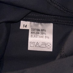 Ride Proud Woman Equestrian Riding Pants US 14 Black Grey
