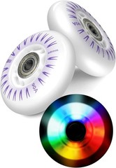 Double Up on Fun! 2-Pack of 68mm Light-Up Ripstik Wheels – No Batteries Required