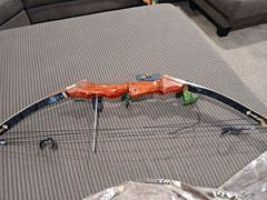 Martin Warthog Magnum Recurve Bow RH 60in 55lb @ 28in Wood Brown/Black