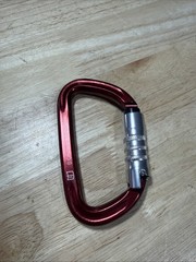 New Rock Exotica rockD Up-Lock Carabiner C2 U RED