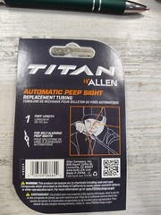 Allen Company Peep Sight Replacement Tubing, 1-foot