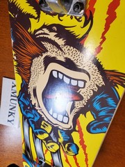 SANTA CRUZ X MARVEL «WOLVERINE SCREAMING HAND» SKATEBOARD