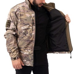 Men’s Tactical Softshell Jacket Fleece Lined Waterproof Windproof Military Coat