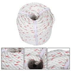 LABLT 5/8 in x 120 feet 3 Strand Braid Polyester Rope Arborist Rope Rigging Line