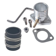 Racing Intake Pipe Adapter Kit For Predator459cc GX390 VM34 Mini Bike Go Kart
