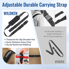 Scooter Shoulder Strap, 71-Inch Carrying Scooter with Adjustable Carrying Strap