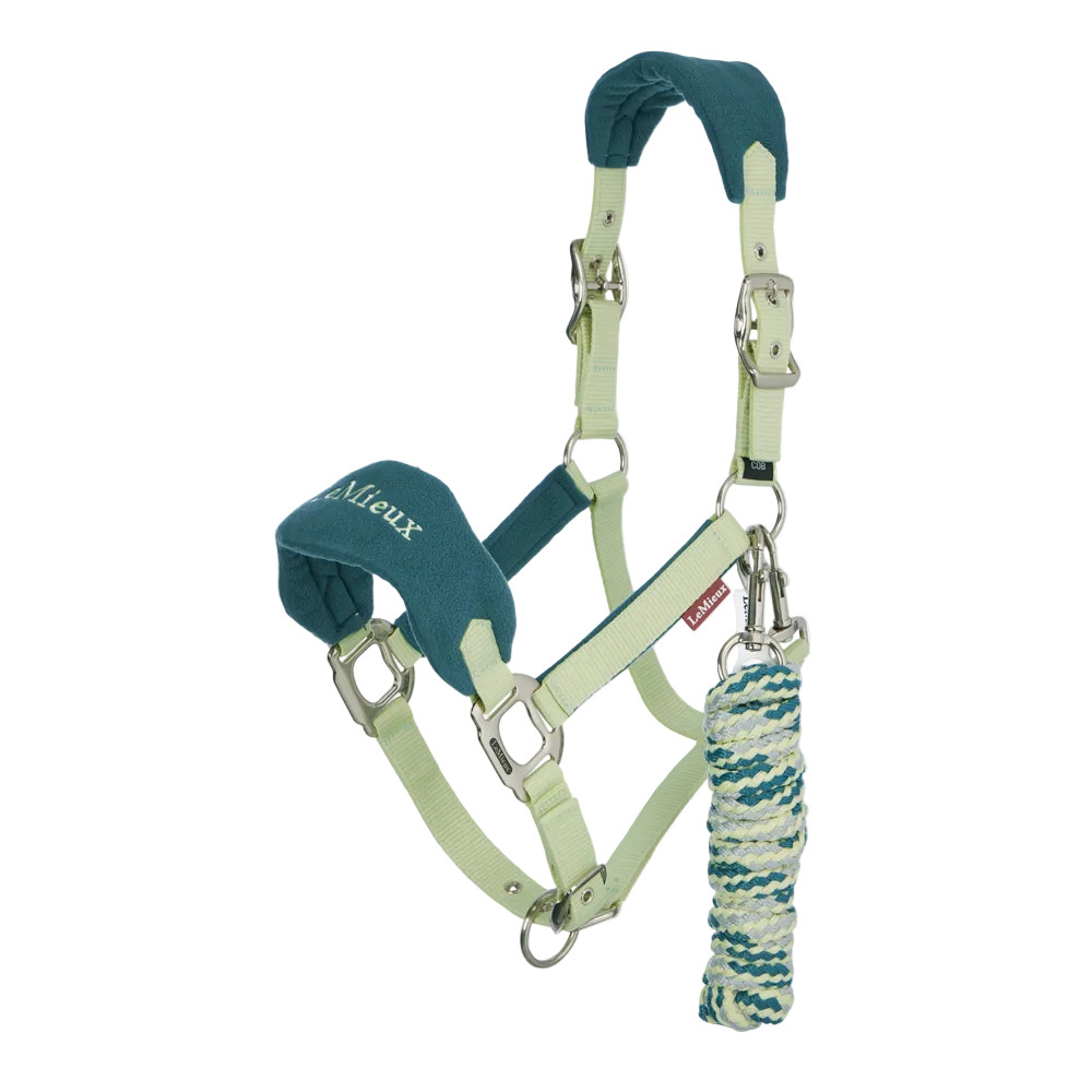 IT08334 LeMieux Vogue Headcollar Halter & Lead Rope Set – Macaron NEW