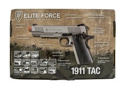 Umarex Elite Force 1911 Blowback 6Mm Bb Pistol Airsoft Gun Silver/Black 1911 Tac