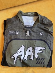 Custom CRBN Paintball SC Jersey – Air Assault Factory – AAF. SIZE L. RARE!