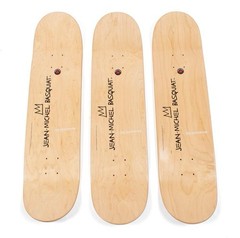 Jean-Michel Basquiat EXU 1988 Skateboard Deck Set Signatories Gallery 2022 Set 3