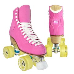 WIFA Street Deluxe Roller Skate Boots, Durable Nubuck Leather, Dance, Park Ready