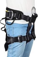 Climbing belts, Thicken Professional Safety Belt with Magnesium Alloy Connect…