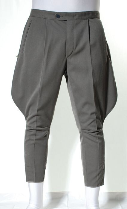 Womens Gray Jodhpur Breeches Horse Riding Pants Baggy Sports Hinting Trousers