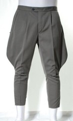 Womens Gray Jodhpur Breeches Horse Riding Pants Baggy Sports Hinting Trousers