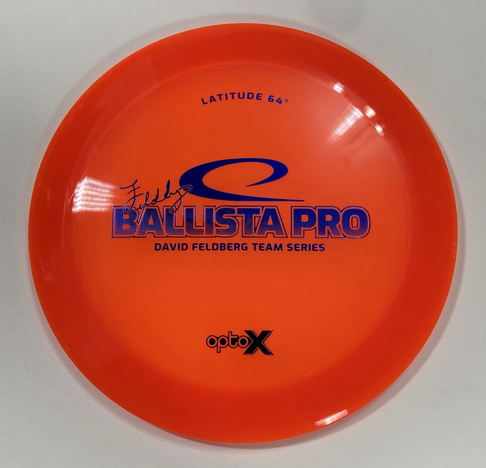 Latitude 64 💎 Opto X Ballista Pro – 2018 Dave Feldberg TS – PFN HTF 175 Rare 💎
