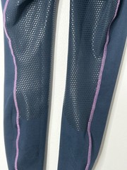 Riding Sport Dover Saddlery Leggings Navy Blue Medium Made in India Equestrian