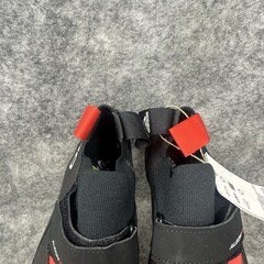 Adidas Five Ten Aleon Climbing Shoes Mens Size 9 Black Red 5.10 BC0861