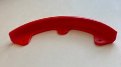 CENTURY Nose Bone Style Skateboard Guard, Sizes to FIT YOUR DECK – RED