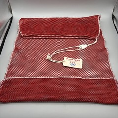 Vintage Firestone USA Summer Olympics Mesh Bag Red Basketball Sports 30×19″ B