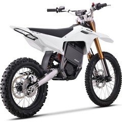 MotoTec Electric Dirt Bike Pro 72V 8000W 19/16 White MotoTec Bike