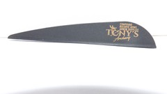 Tonys 3» Archery Vanes Archery All New Super Wave Vane Black 50PK TNYSWVB3343A
