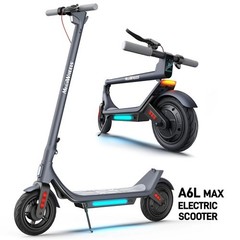 Electric Scooter Adult 500W Range 10″ Tire E-Scooter 31 Miles 25km/h Speed & APP
