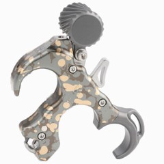 Archery Compound Bow Release Aids 3 Finger Thumb Trigger AdjustableTarget Hunt