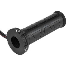 Motorcycle Heated Grips, Premium 12V Adjustable Temperature Handlebar Grips w…