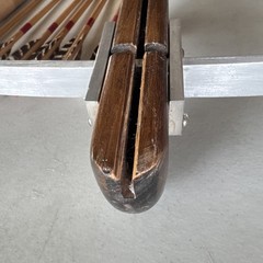 Vintage 1950’s Crossbow Bowgun & Arrows Lot, Hardwood & Aluminum, Made in USA!