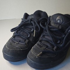 Osiris Daze Men’s Skateboarding Shoes Sneakers, Black, US 8.5 Medium Y2K Skater