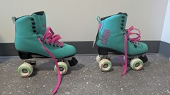 Chaya Melrose Deluxe Turquoise Roller Skates