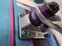 ​Tony Hawk Signature Series UFO Metallic Skateboard 31 In Complete Beginner VG