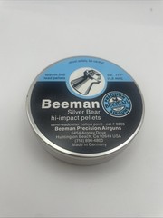 2 Beeman .177 Cal. Silver bear high impact pellets semi wadcutter Hollow Point