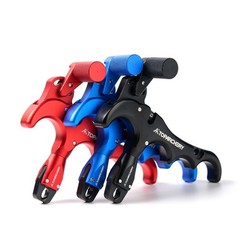Rotate 360° Compound Bow Release Aids Archery Hunting 4-Finger Thumb Trigger
