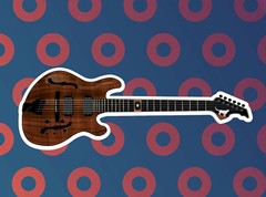 Phish Sticker – Trey Anastasio – Languedoc Guitar 