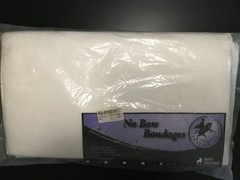 Centaur No Bow Leg Wraps – One Pair White – 18 x 30 Inches