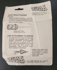 NOS The Game Tracker 2500 String Game Tracking Unit Bracket Replacement Spool
